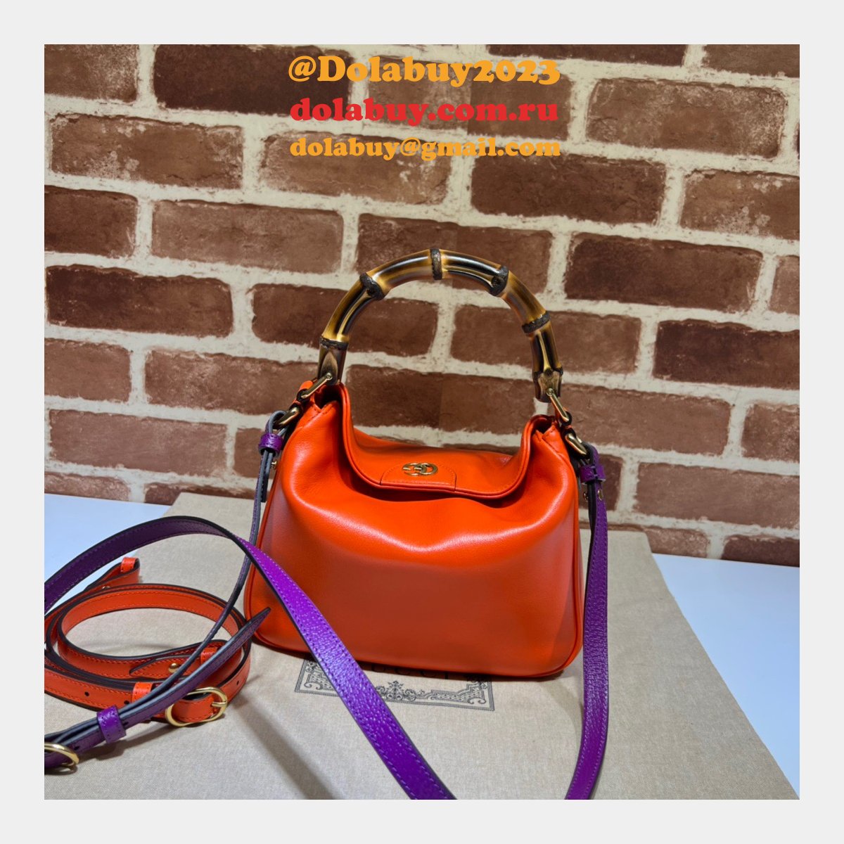 Gucci Perfect 746251 Diana Knockoff Shoulder Bag