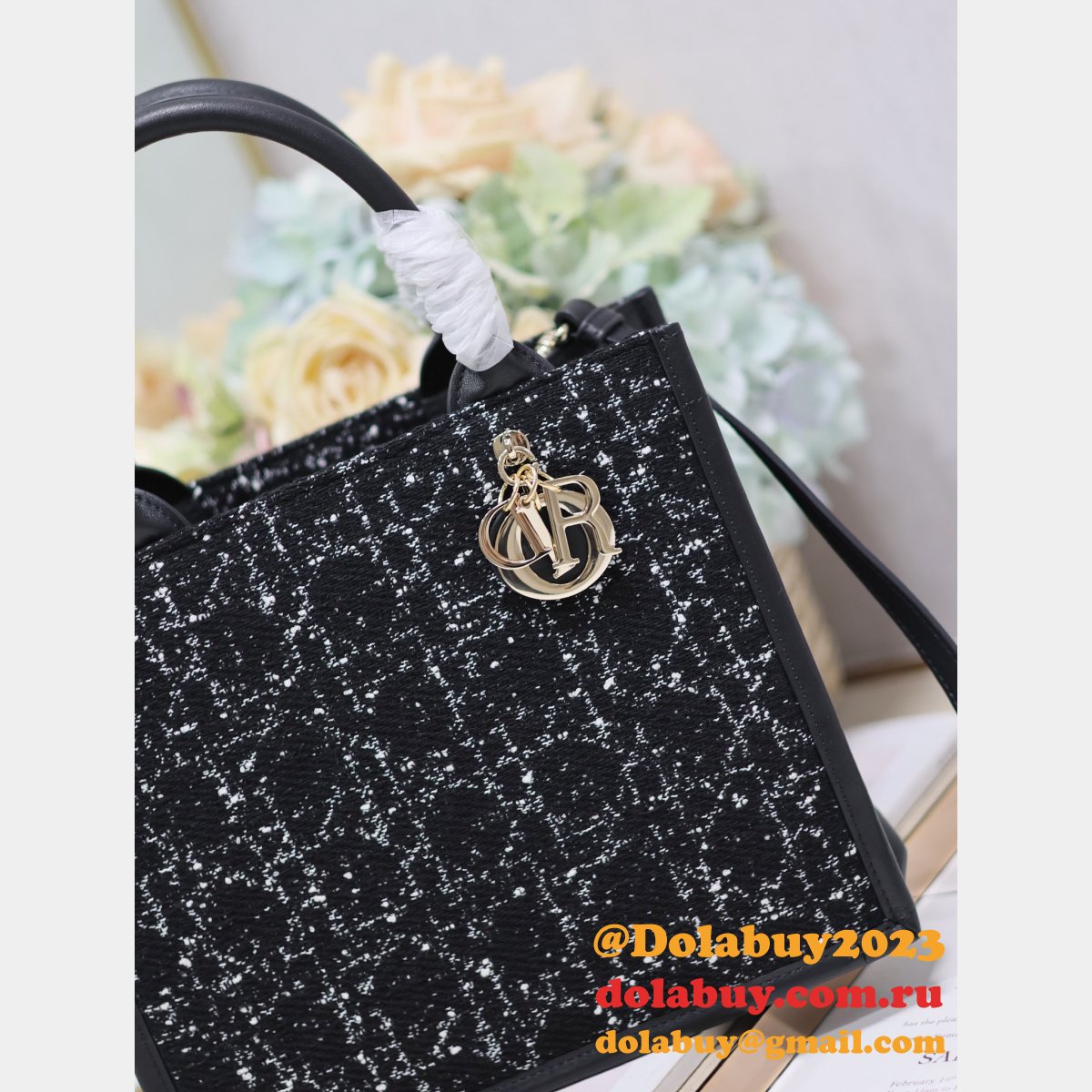 Dior Replica 1265/1286 1:1 Mirror Book Tote High Shopping Bags