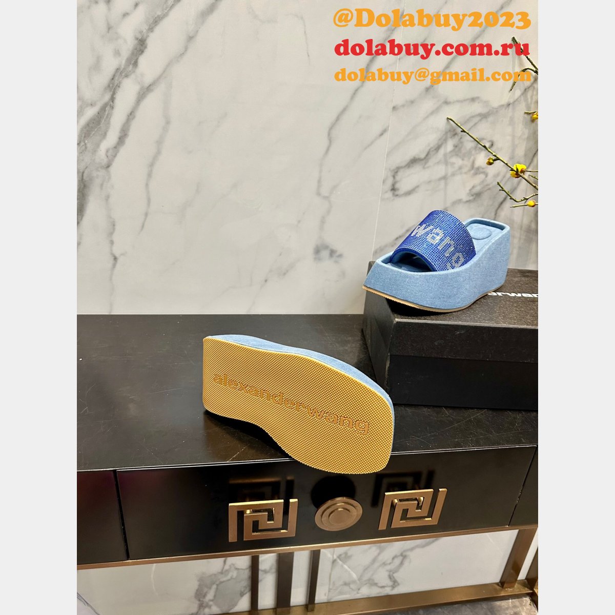Replica High Quality Alexander Wang Loguo Shoes