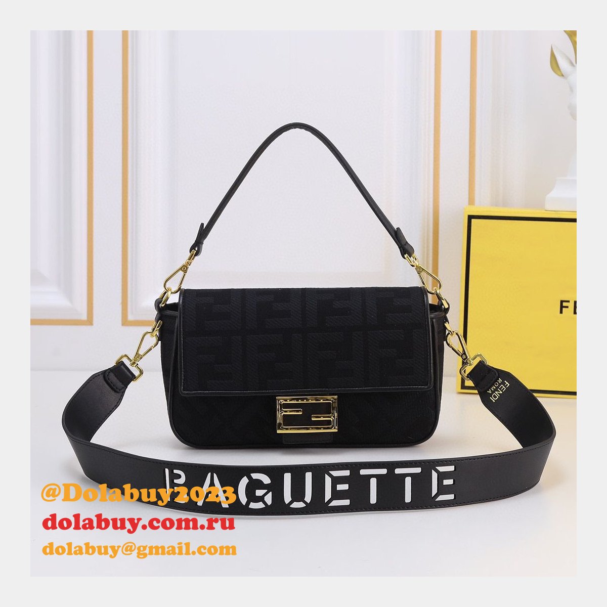 FENDI BAGUETTE LUXURY REPLICAD BAG