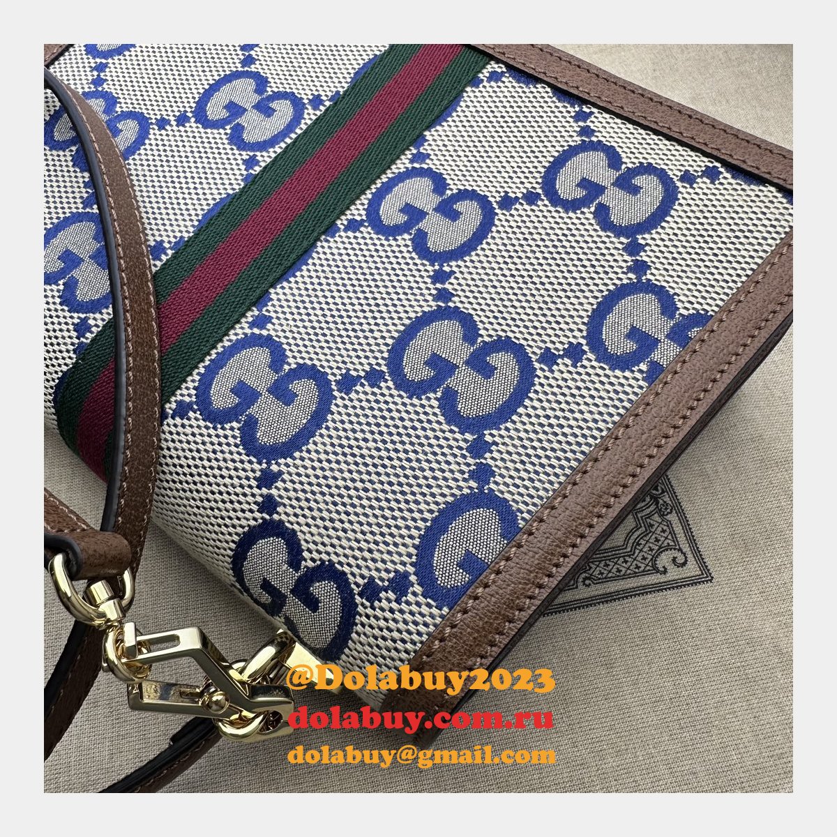 Ophidia GG Top Handle Top Quality 651055 Designer Copy Bag