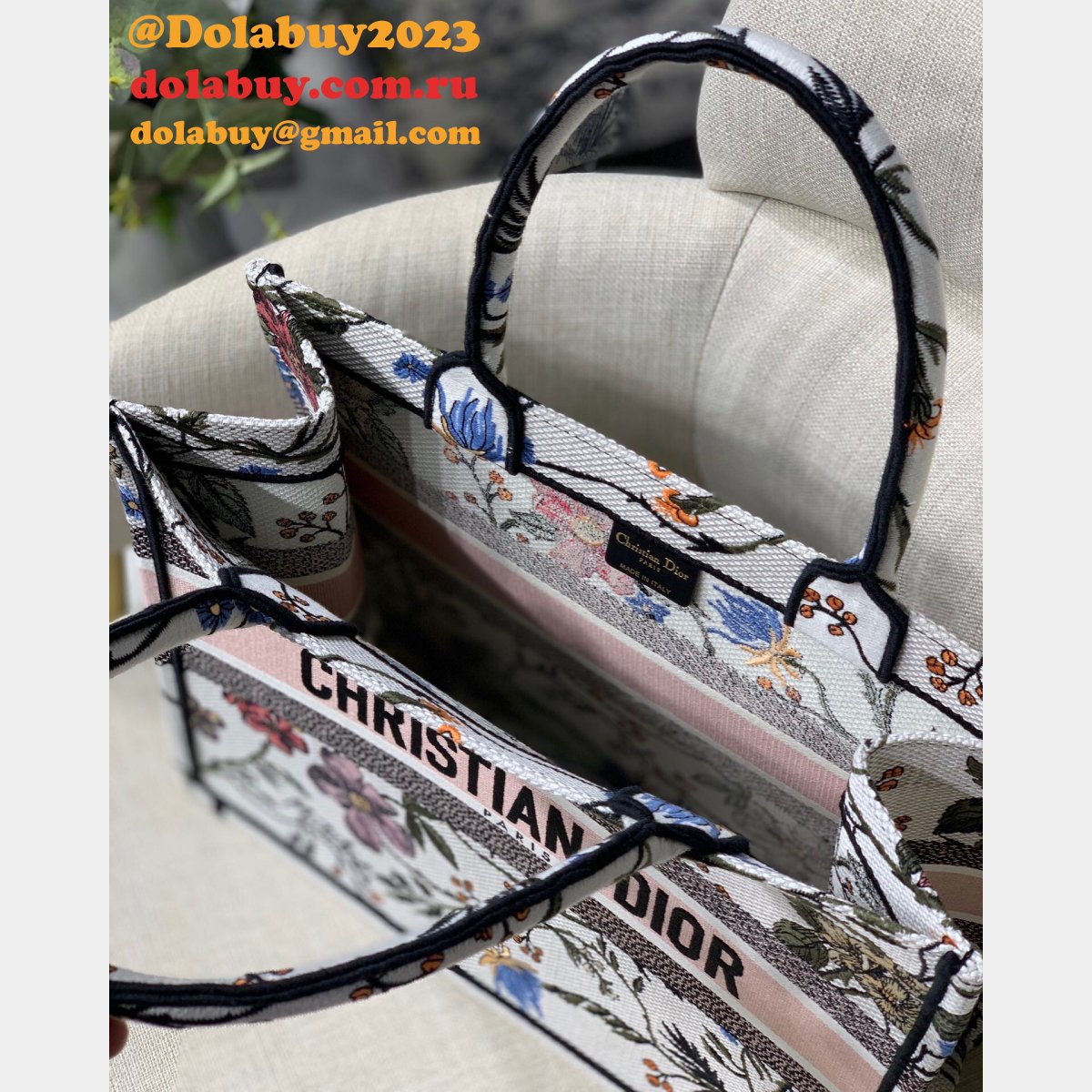 Replica Christian Dior Fashion CD Book Tote bag