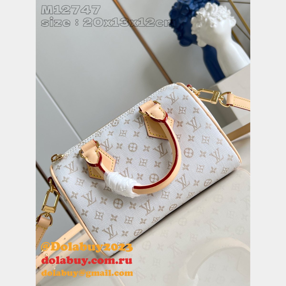 Louis Vuitton Top Quality Fake M12747 Speedy Bandoulière 20 Handbag