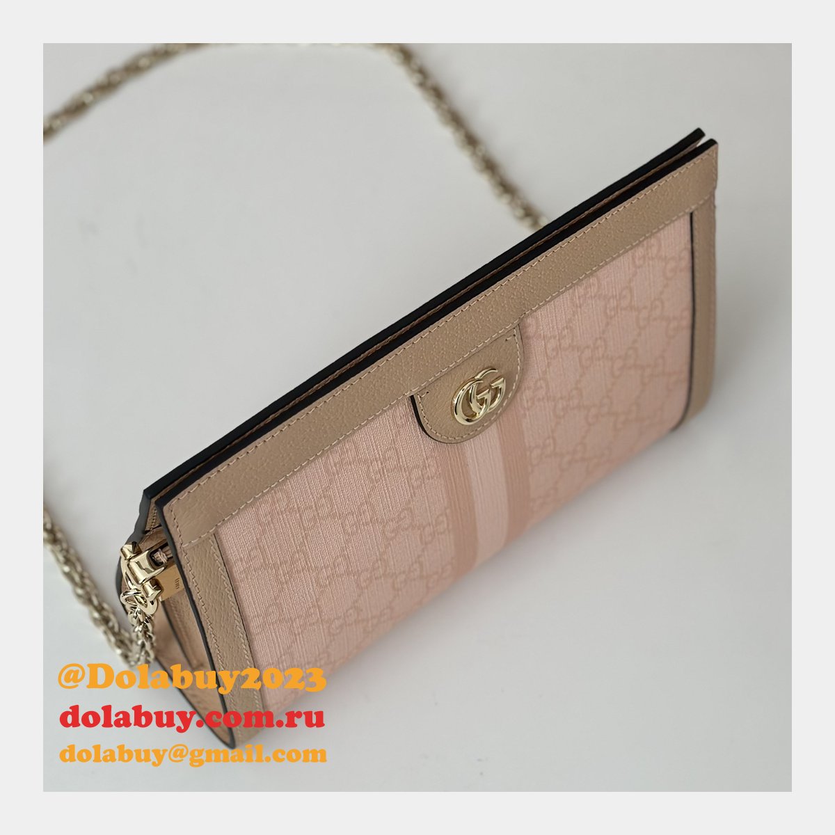 UK GG Supreme Gucci Replicas Ophidia Shoulder 503877 Bag