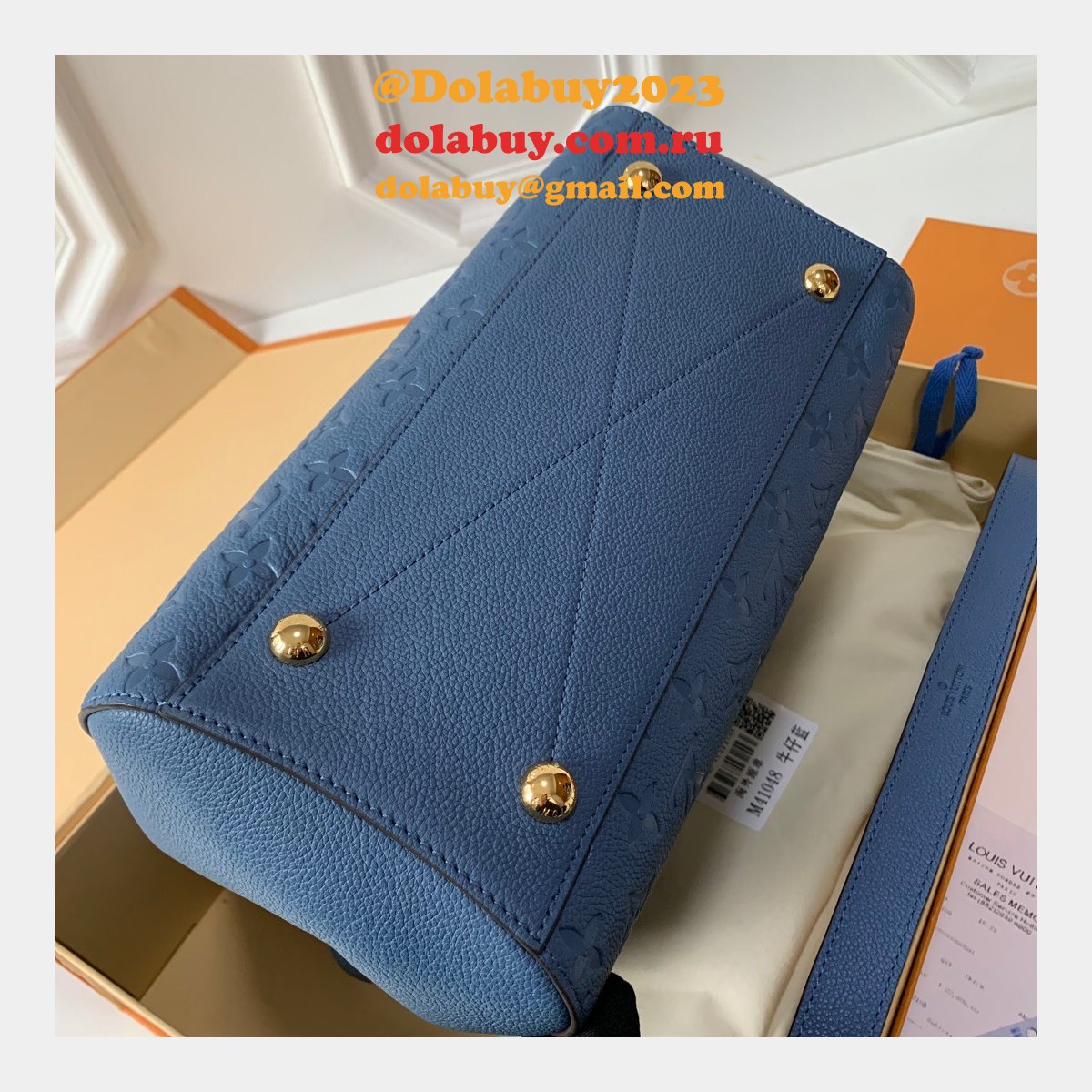 Louis Vuitton Top Quality M41048/M42746/M44931 Montaigne MM Monogram Empreinte Leather