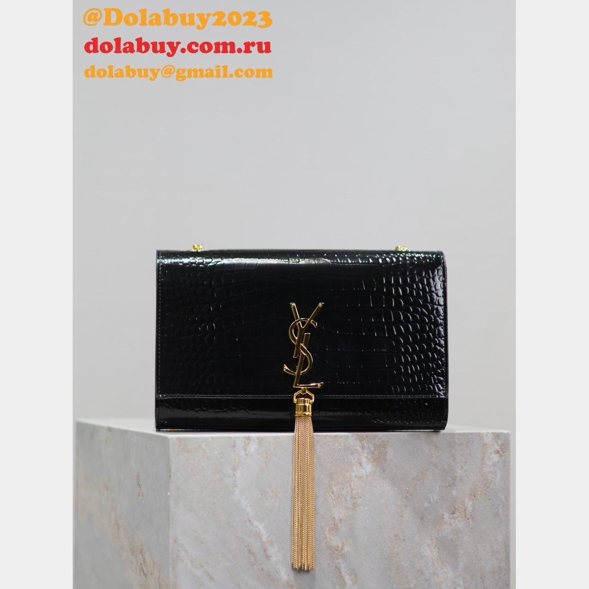 Luxury YSL KATE TASSEL handbag 354119 24cm