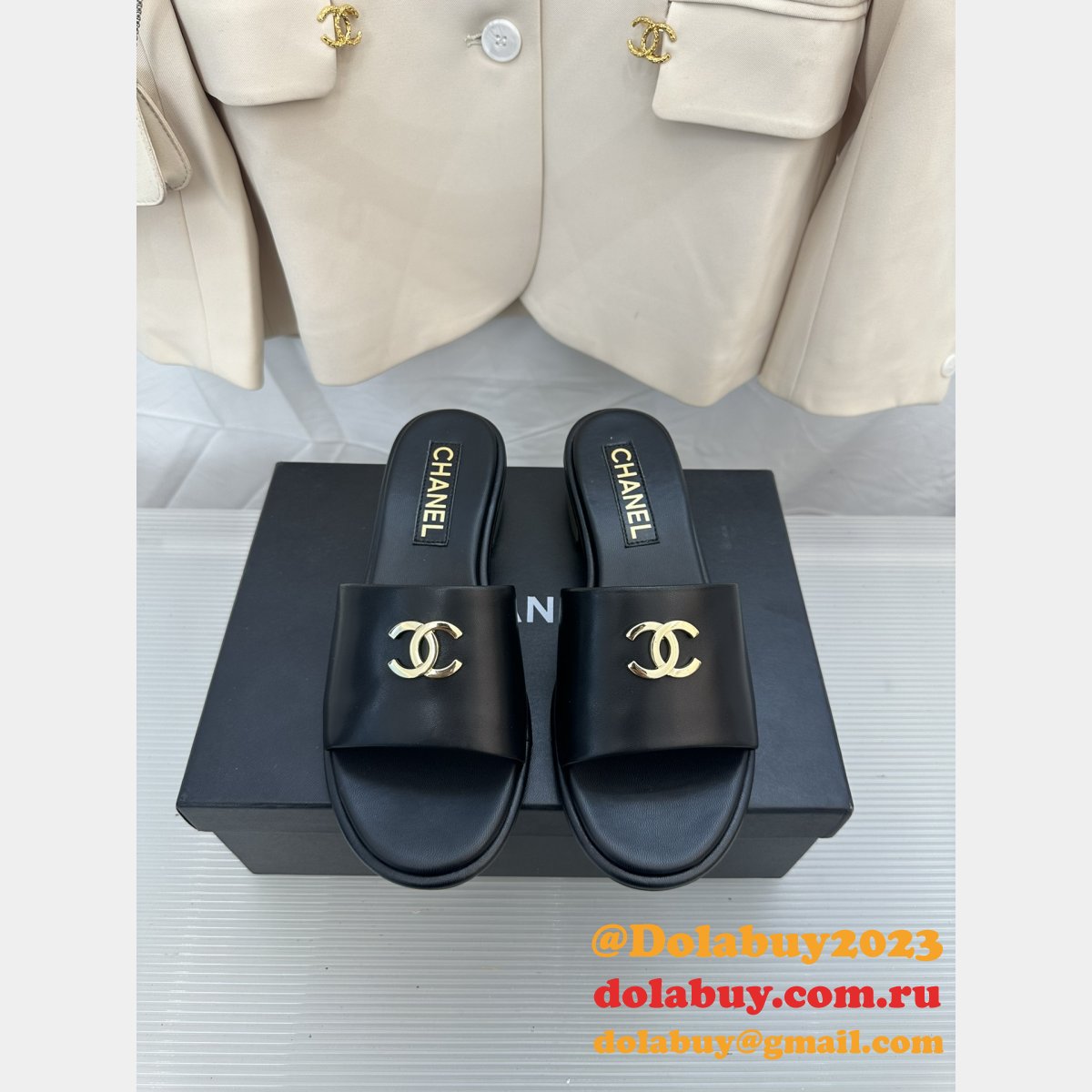 Sandals Slippers Designer High Quality Shoes