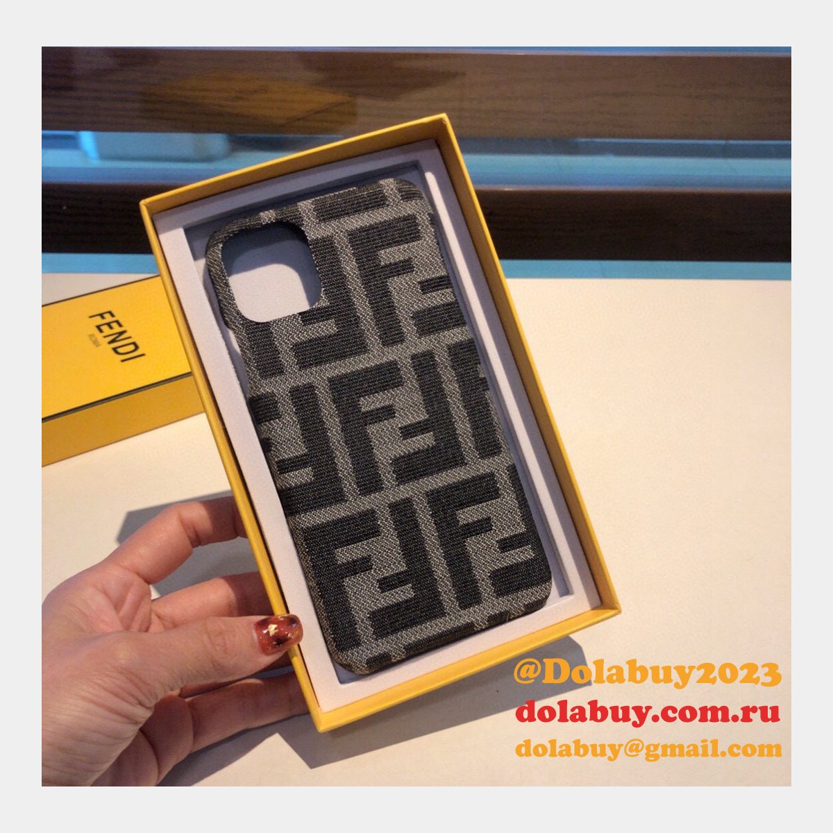 Wholesale Fendi iPhone Multicolour flip-cover cases & covers