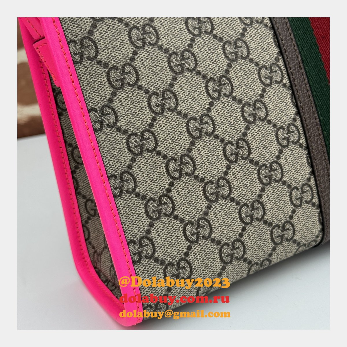 designer G*u*i replicas 598234 duplicate gg supreme ophidia toiletry case