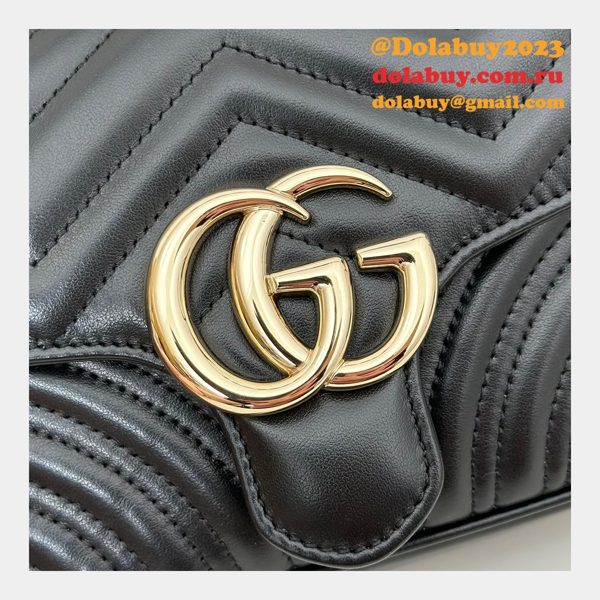 Best GG Marmont Gucci 811238 Top Handle Knockoff Bag