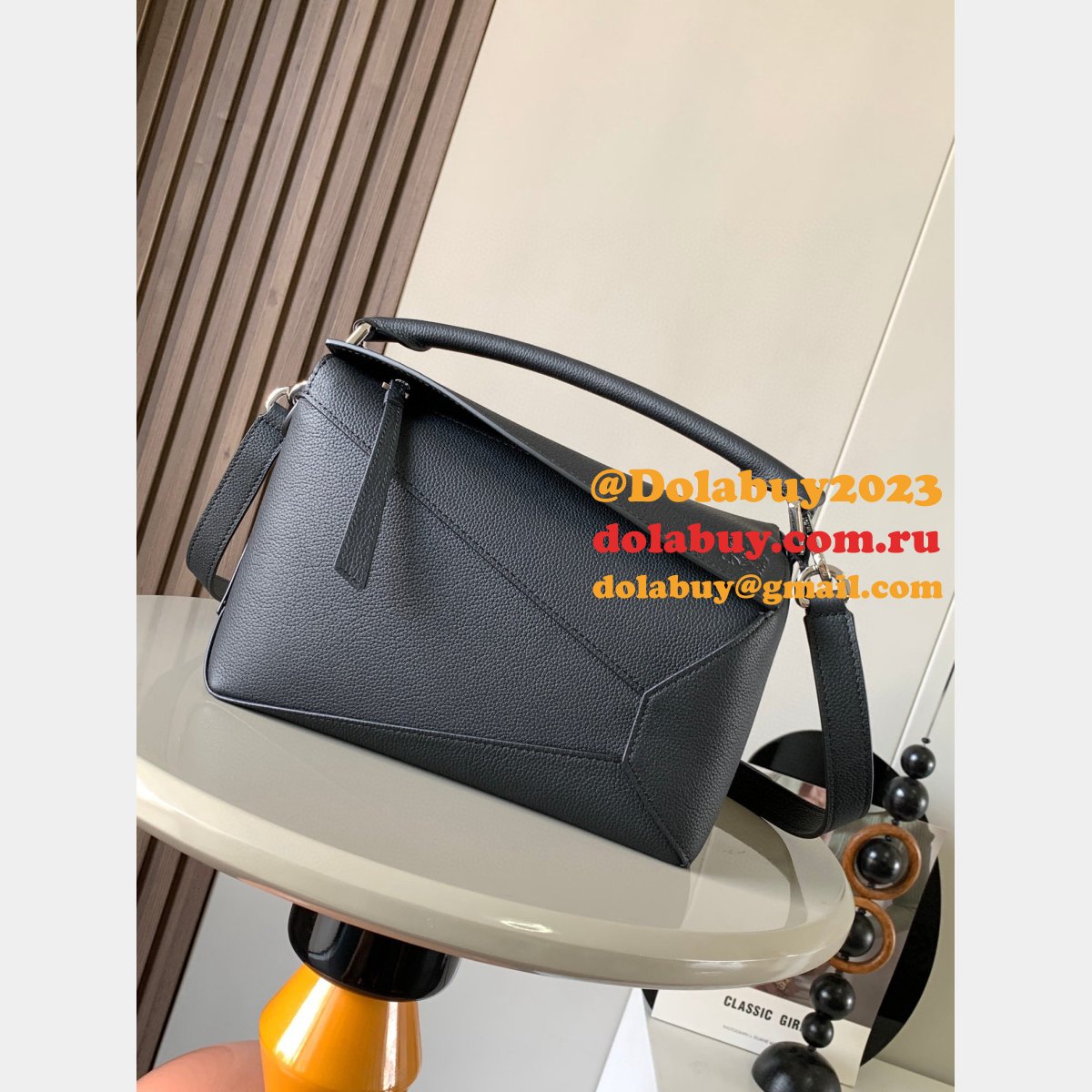 Top Quality Puzzle Bag In Soft Grained Calfskin Medium 29CM