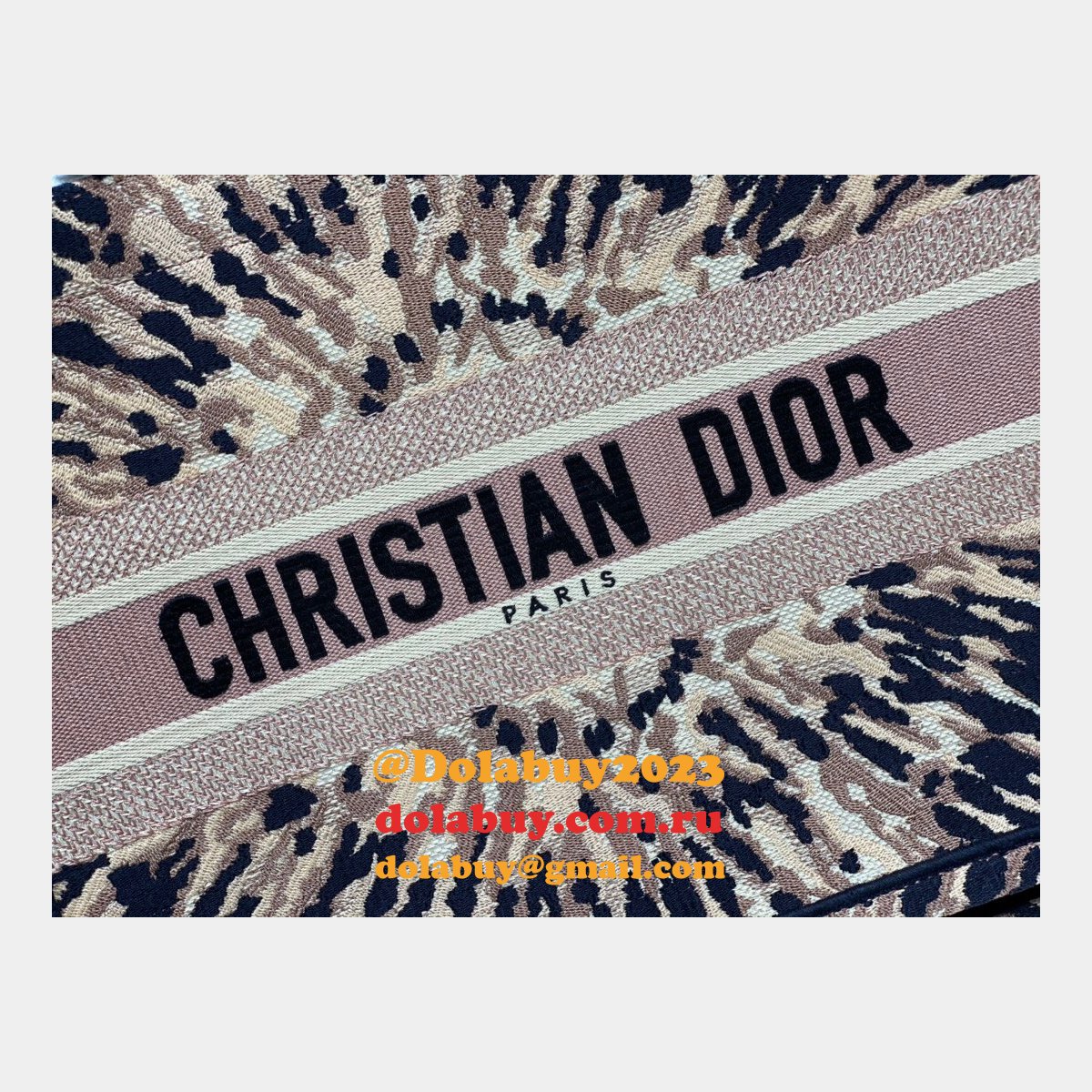 Designer Bag Replica for Dior CD Book Tote Small