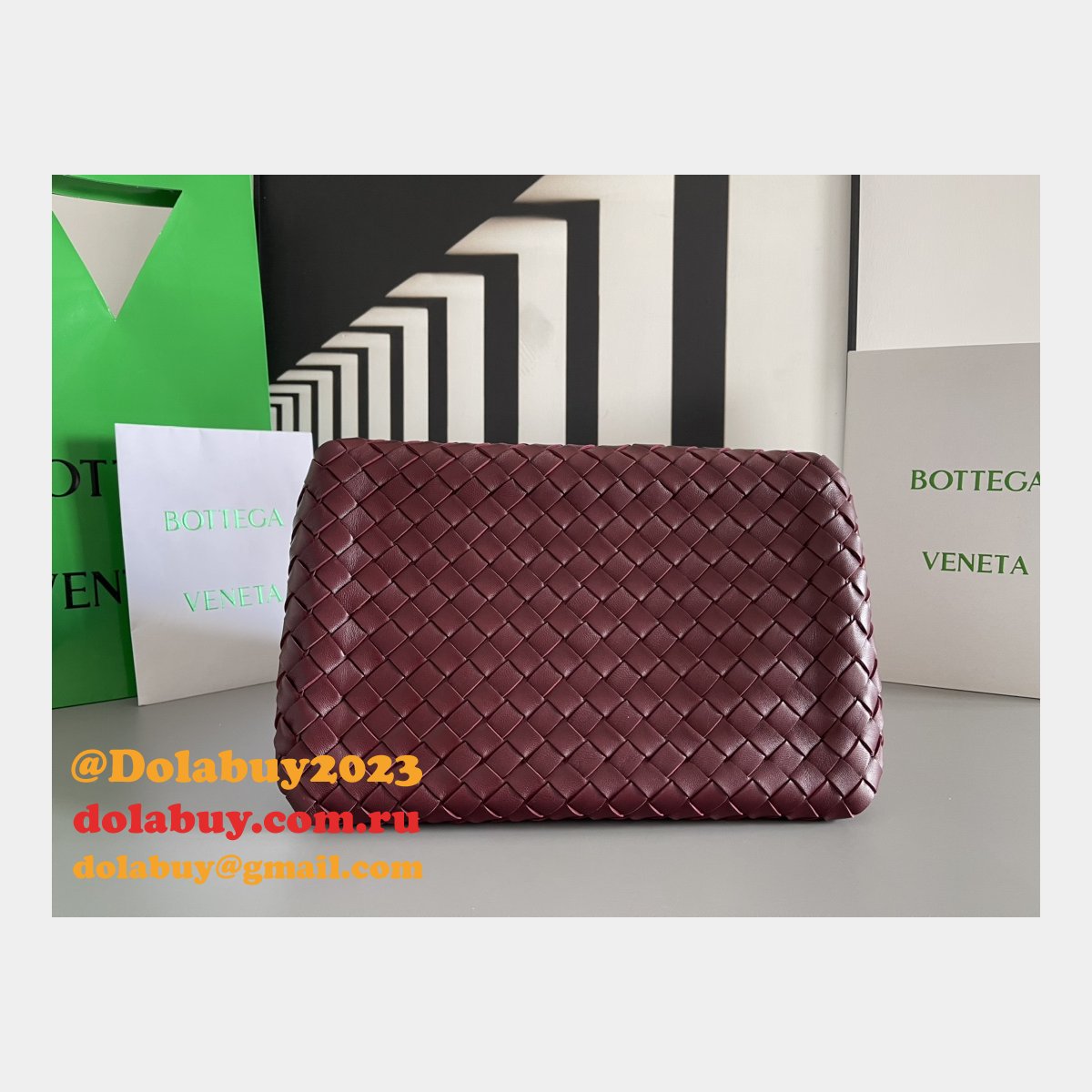Luxury BV intrecciato 796571 Braided leather shoulder bag