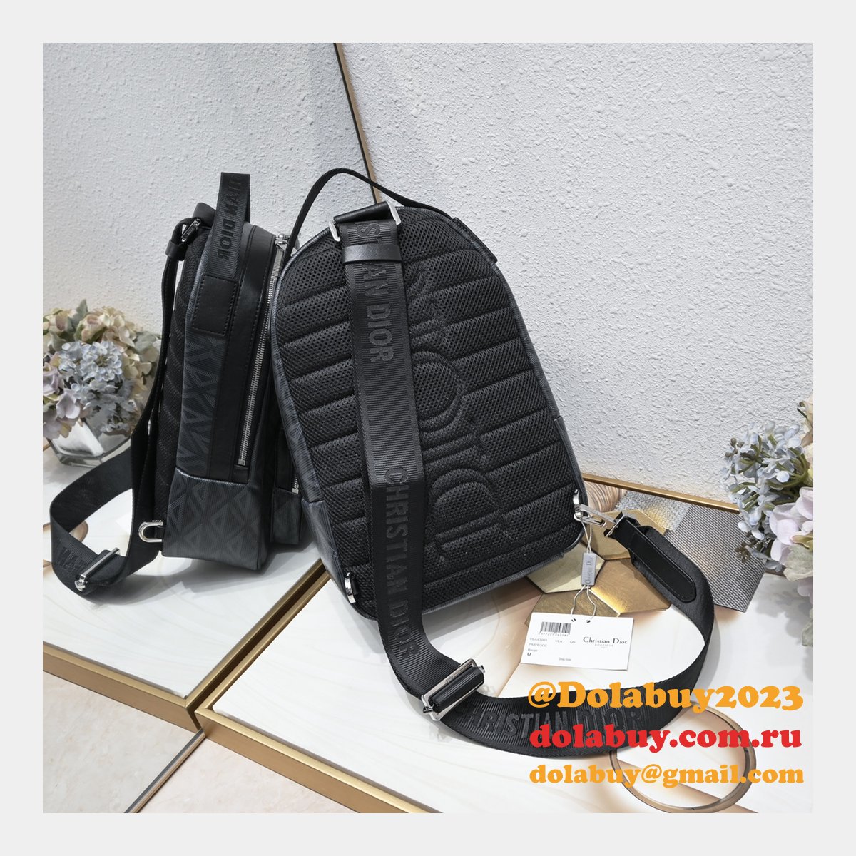 Designer CHRISTIAN DIOR SLING Rider men bag