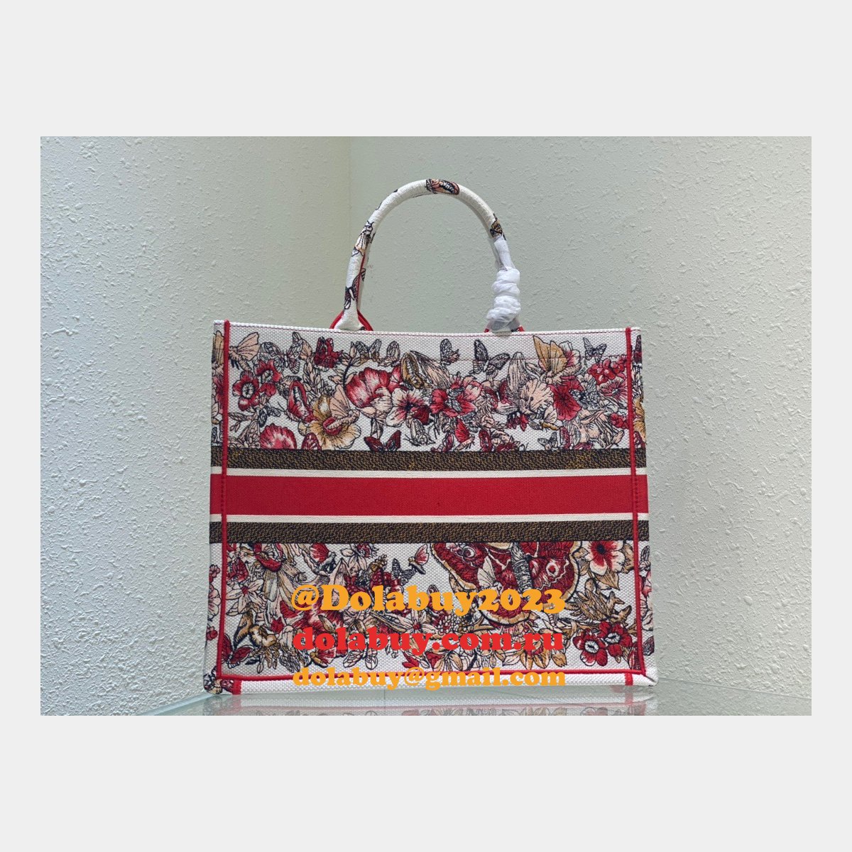 Best Replica Handbag 2022 Dior Designer Book Totes Red for Cheap