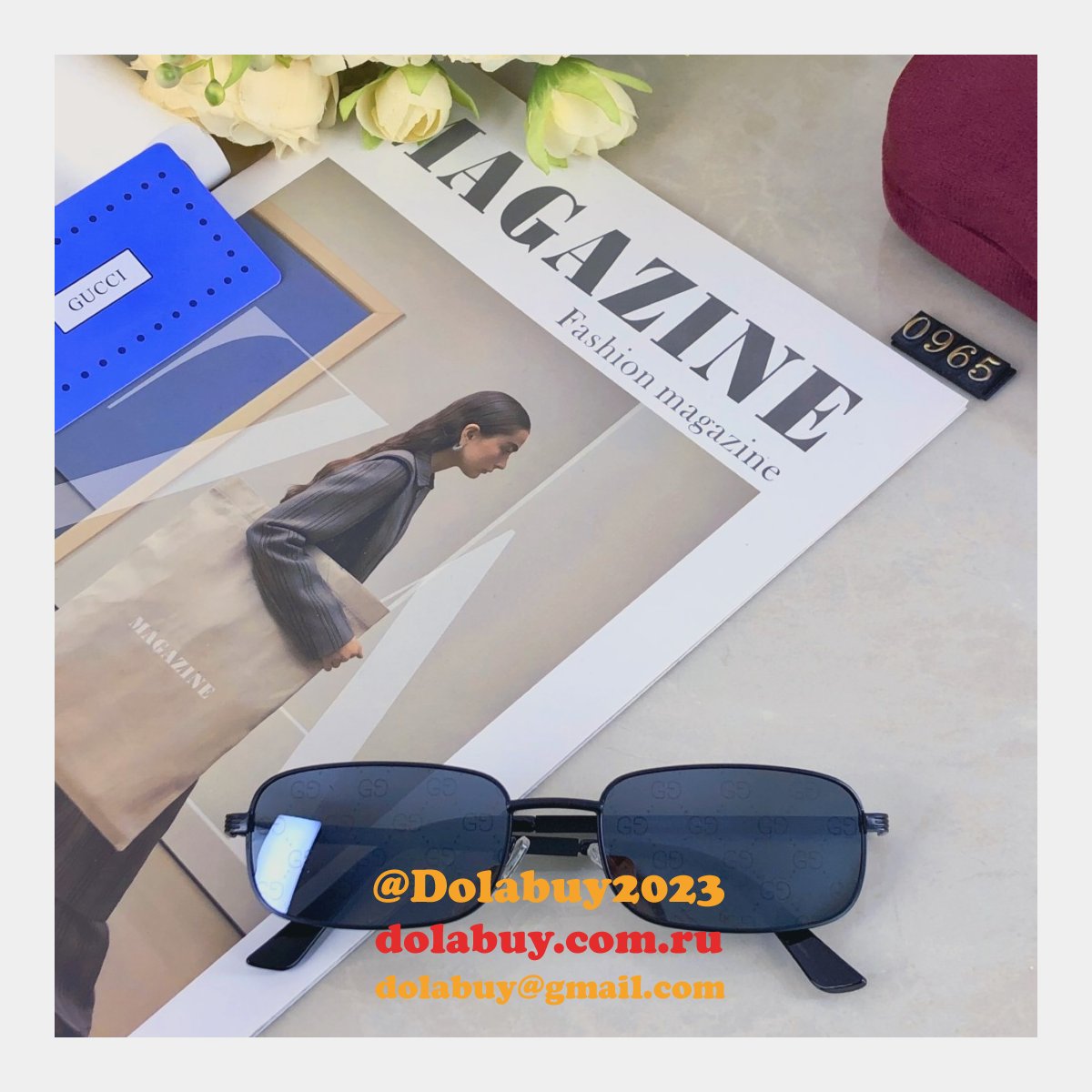 Gucci 2025 Retro Versatile Sunglasses