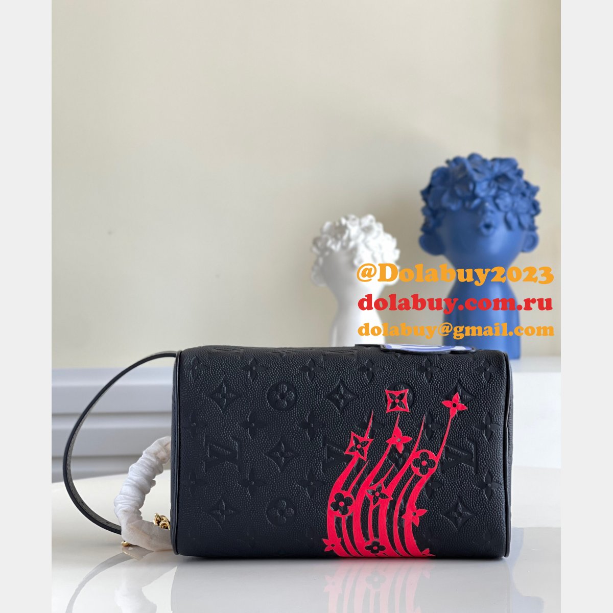 Louis Vuitton High Quality Replica M58515 LVxNBA Cloakroom Dopp Kit Travel Black