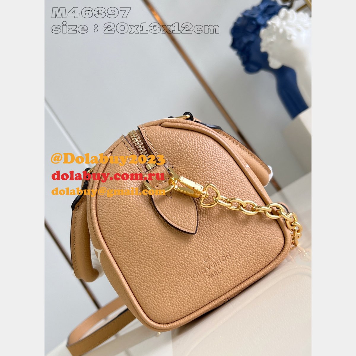 Wholesale Inspired Speedy Bandoulière 20 Louis Vuitton High Quality M46397 Bags