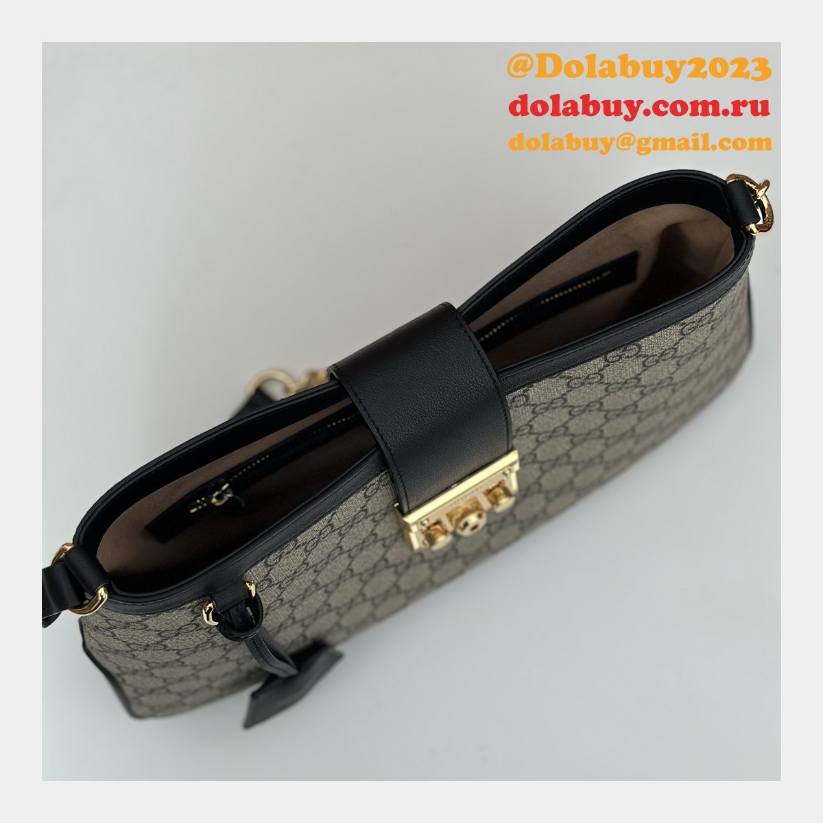 Chain Luxury Best 795113 Gucci Padlock GG Replicas Shoulder Bag