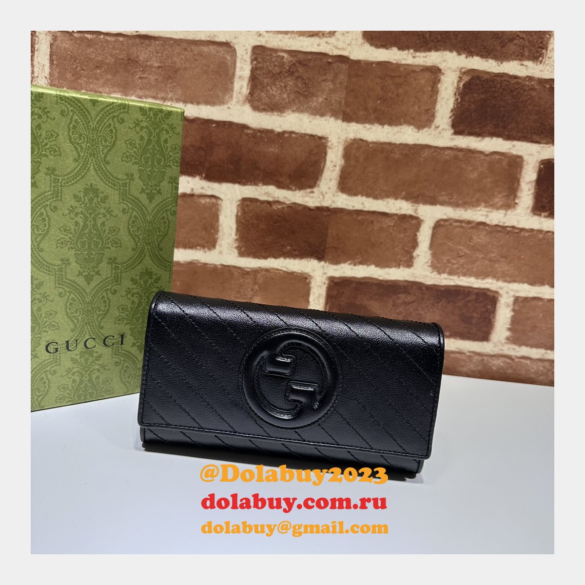 Gucci Replica Blondie Continental Wallet 1:1 Mirror 760302 Bag