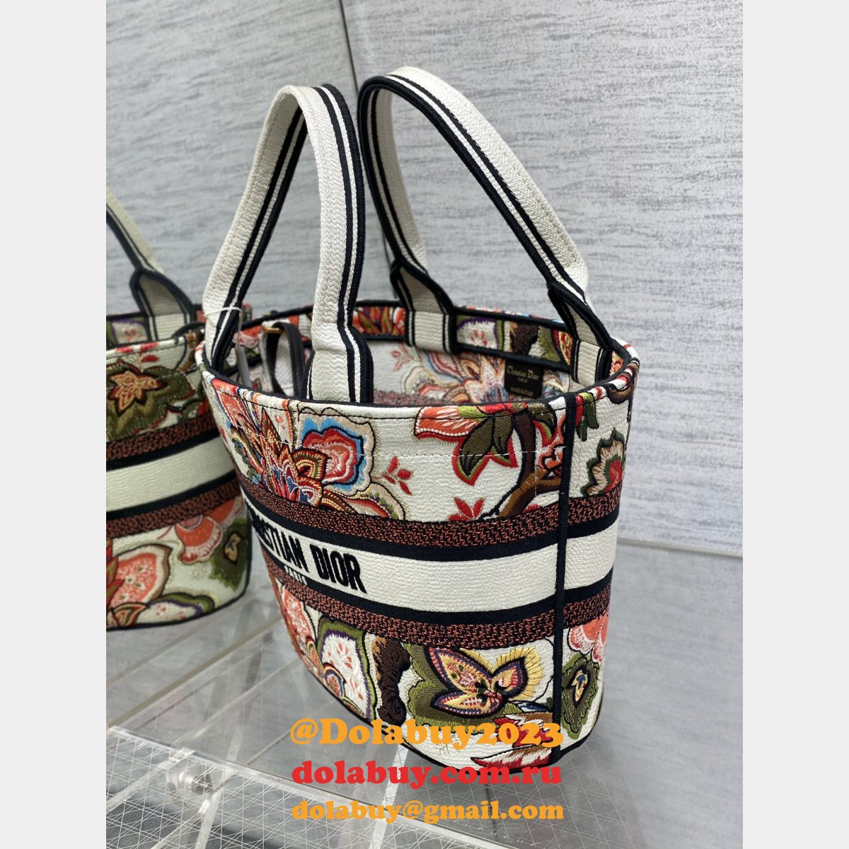 Shopping Basket Christian Dior 26CM Replica Wholesale Tote Bag