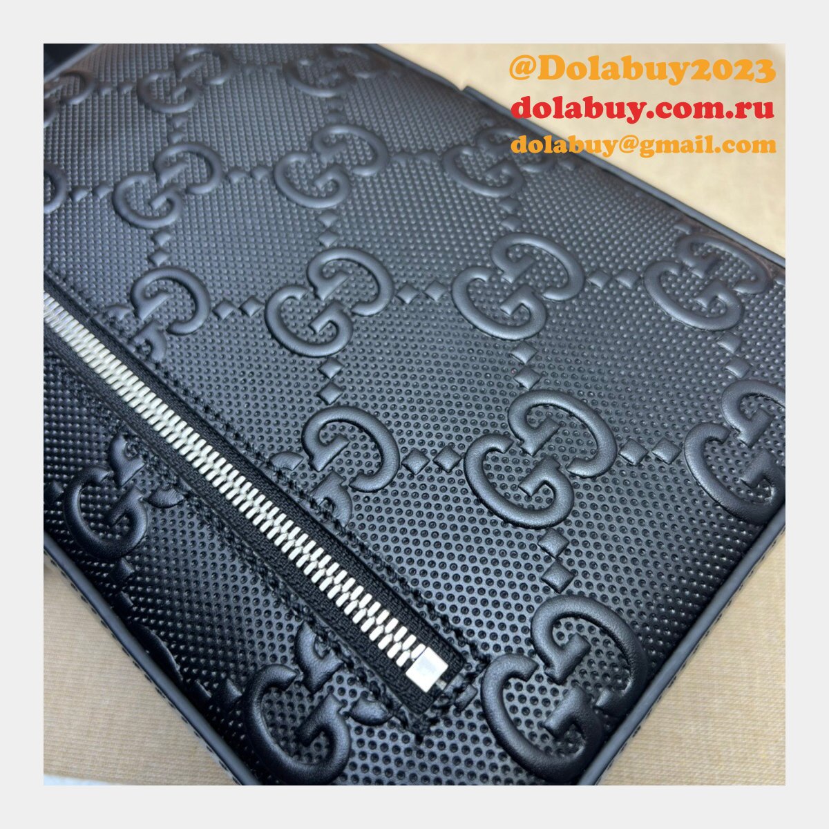 G*u*i replica messengers 700431 gg embossed sling backpack