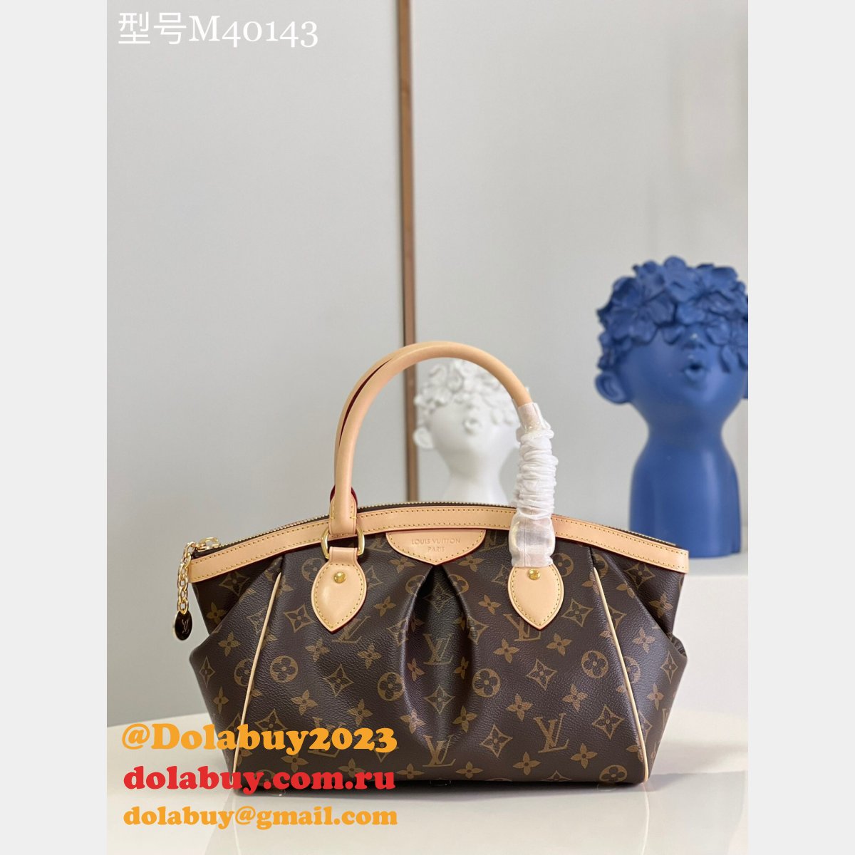 Louis Vuitton Replicas Designer Monogram Tivoli M40144/M40143 Handbag