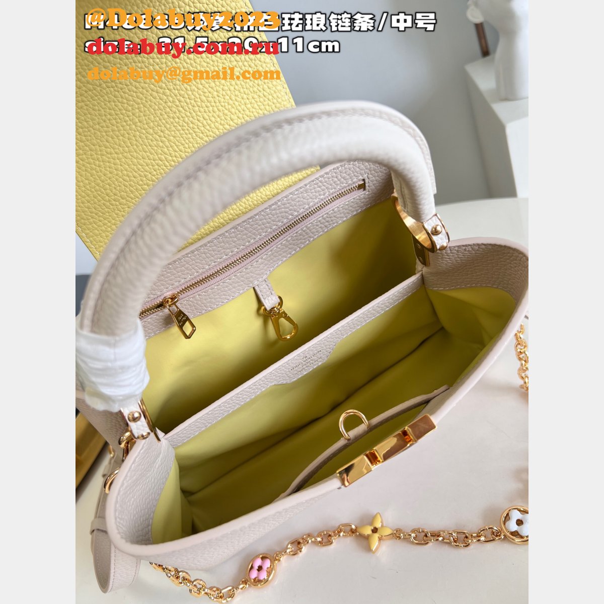 Perfect Designer Inspired Bag M48865 Louis Vuitton Capucines Fake Bag