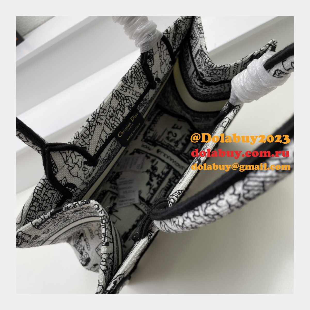 High Quality DIOR BOOK TOTE CHEAP REPLICA BAG