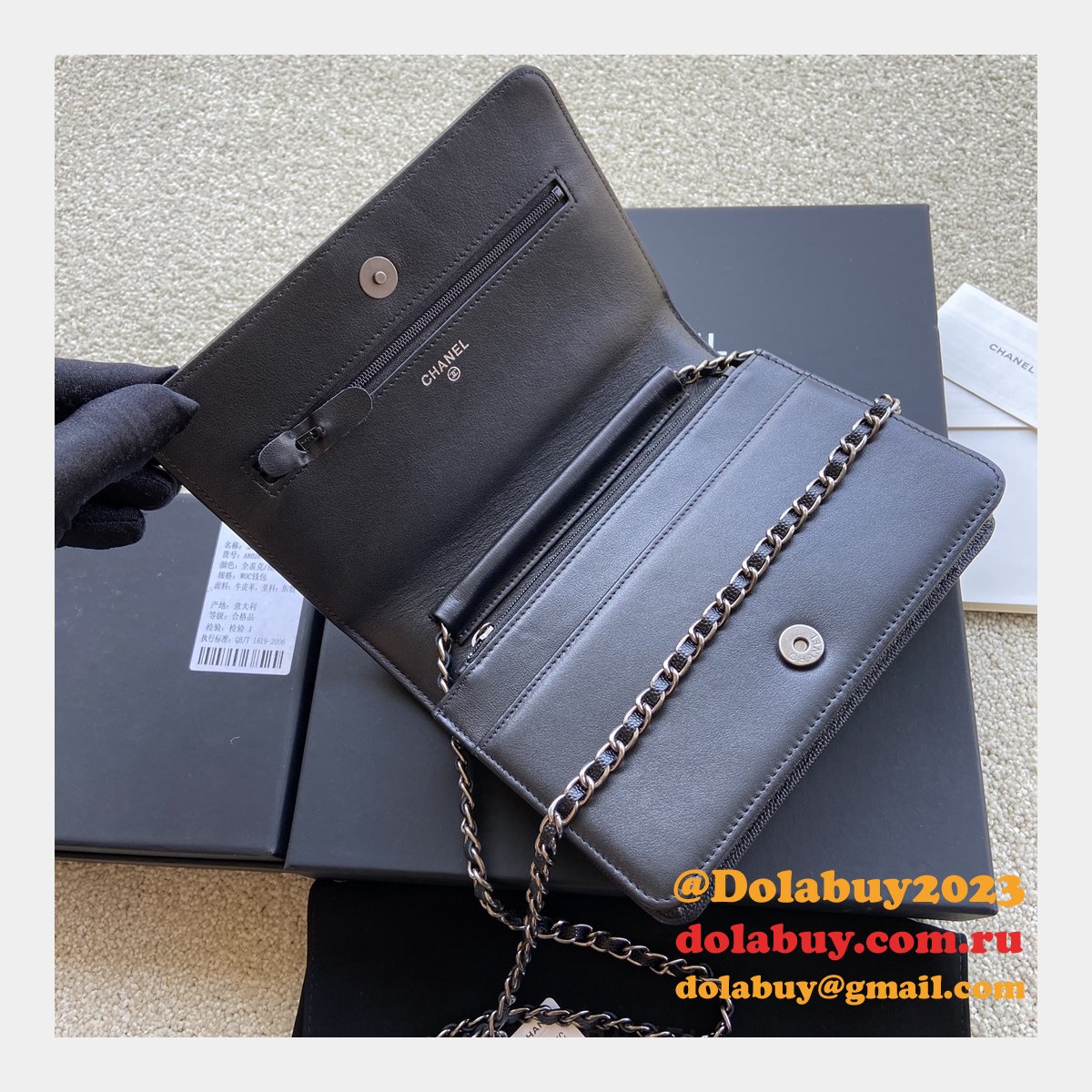 Wholesale CC the boy clamshell bag A80287