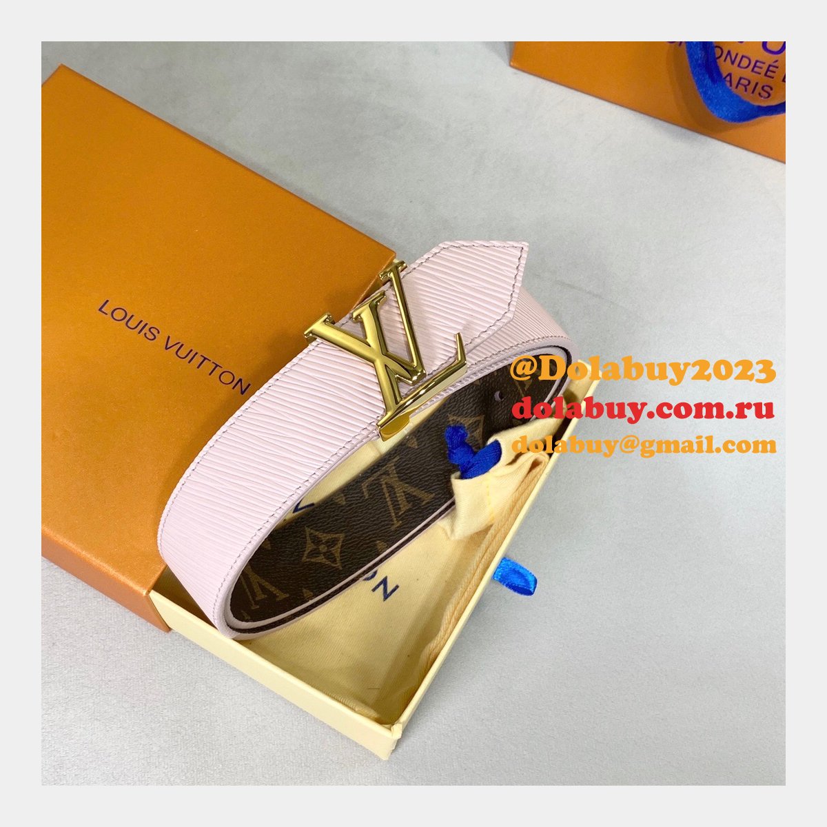 Louis Vuitton Signature Extra Long 35mm Belt Monogram Eclipse Canvas