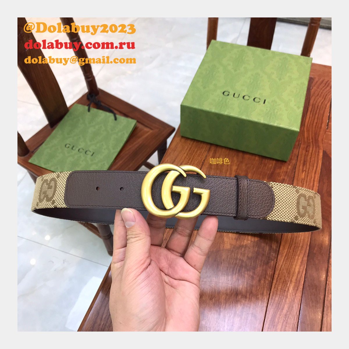 Gucci Wholesale Cheap 2023 Replica 3.8cm Belts