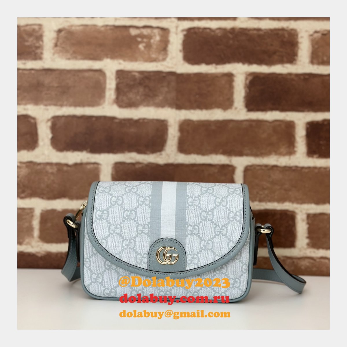 Luxury 772239 Gucci Ophidia GG 7 Star Shoulder Knockoff Bag