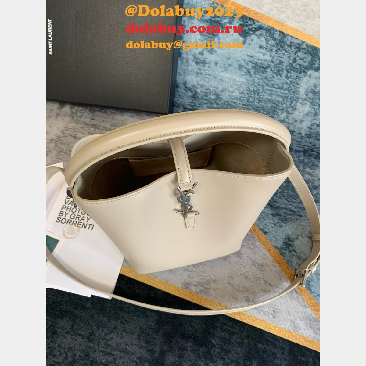 YSL Replicas LE 37 Inspired In Shiny 749036 Luxury Saint Laurent Bag