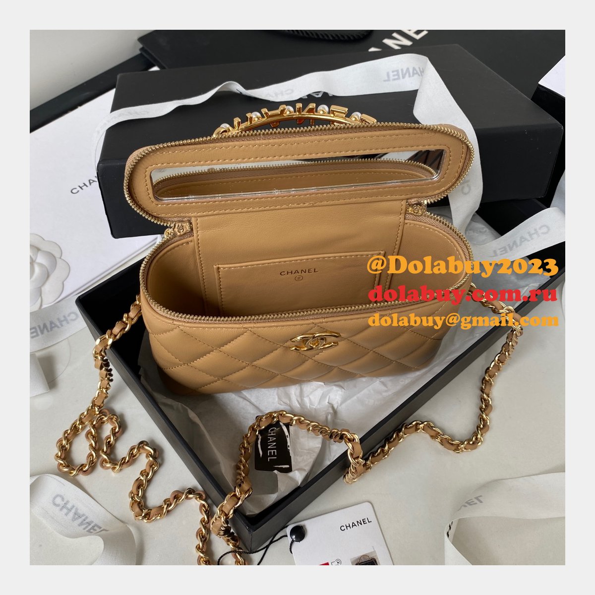 Top Quality Clutch 7 Star 1:1 Replica AP3515 Chain Bag