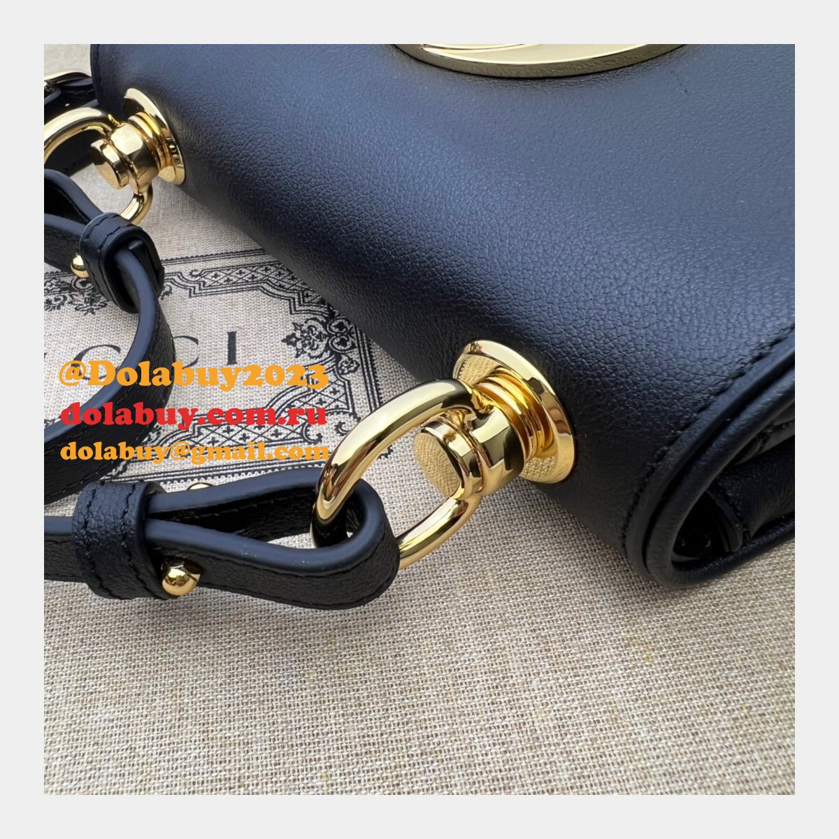 best luxury replica G*u*i blondie mini 698643 bag