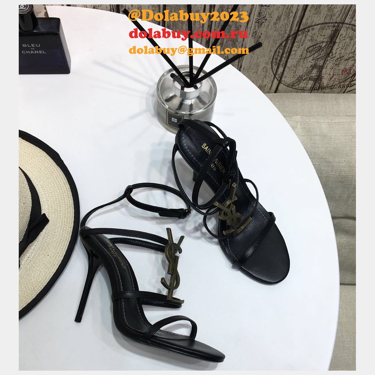Saint Laurent High Heel Sandals 001