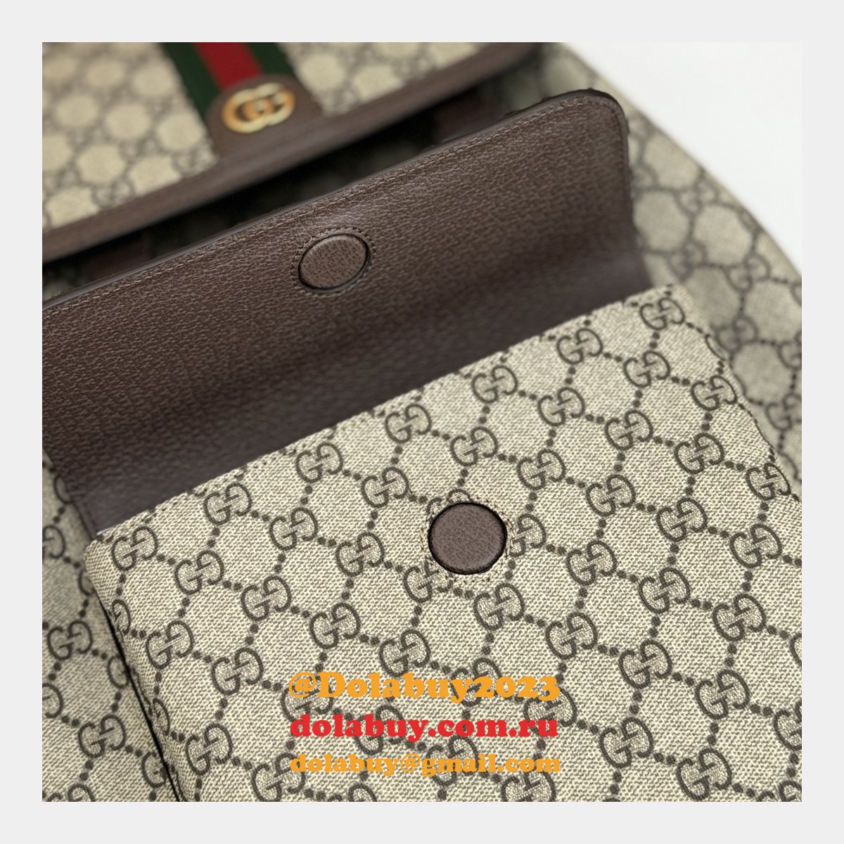 Gucci Wholesale Fake Ophidia Large GG Backpack 792104 Bag