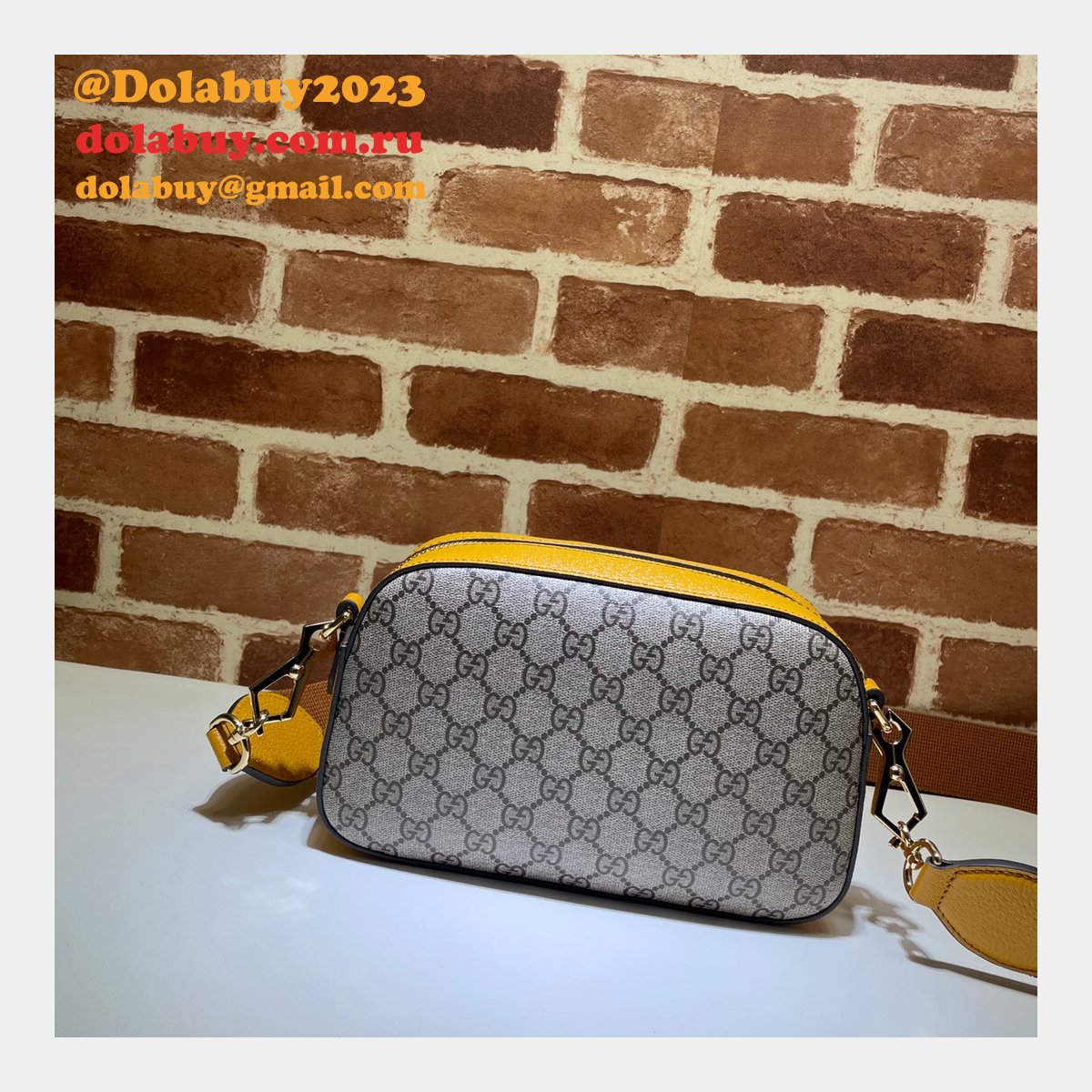 Replica Luxury Gucci GG Black shoulder 574886 bag