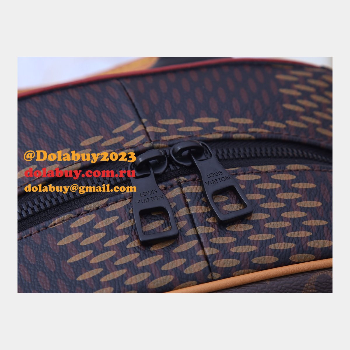 Replica Louis Vuitton Campus Backpack Monogram Nigo N40380 Bag