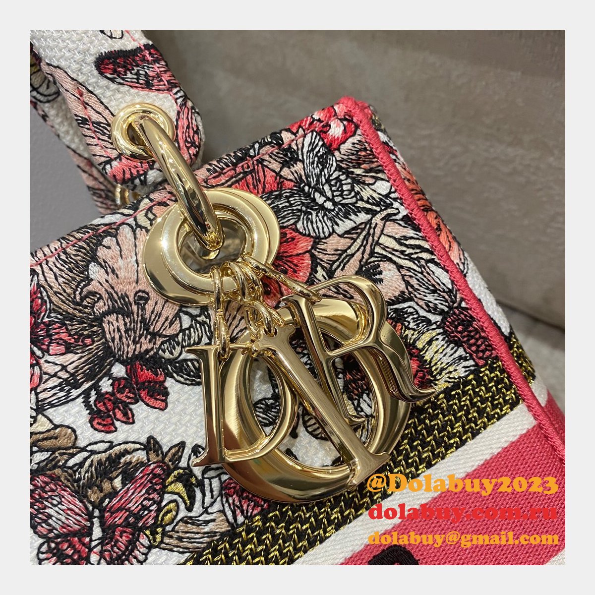 Replica Lady Dior 24cm Christian Bags At Cheap Price