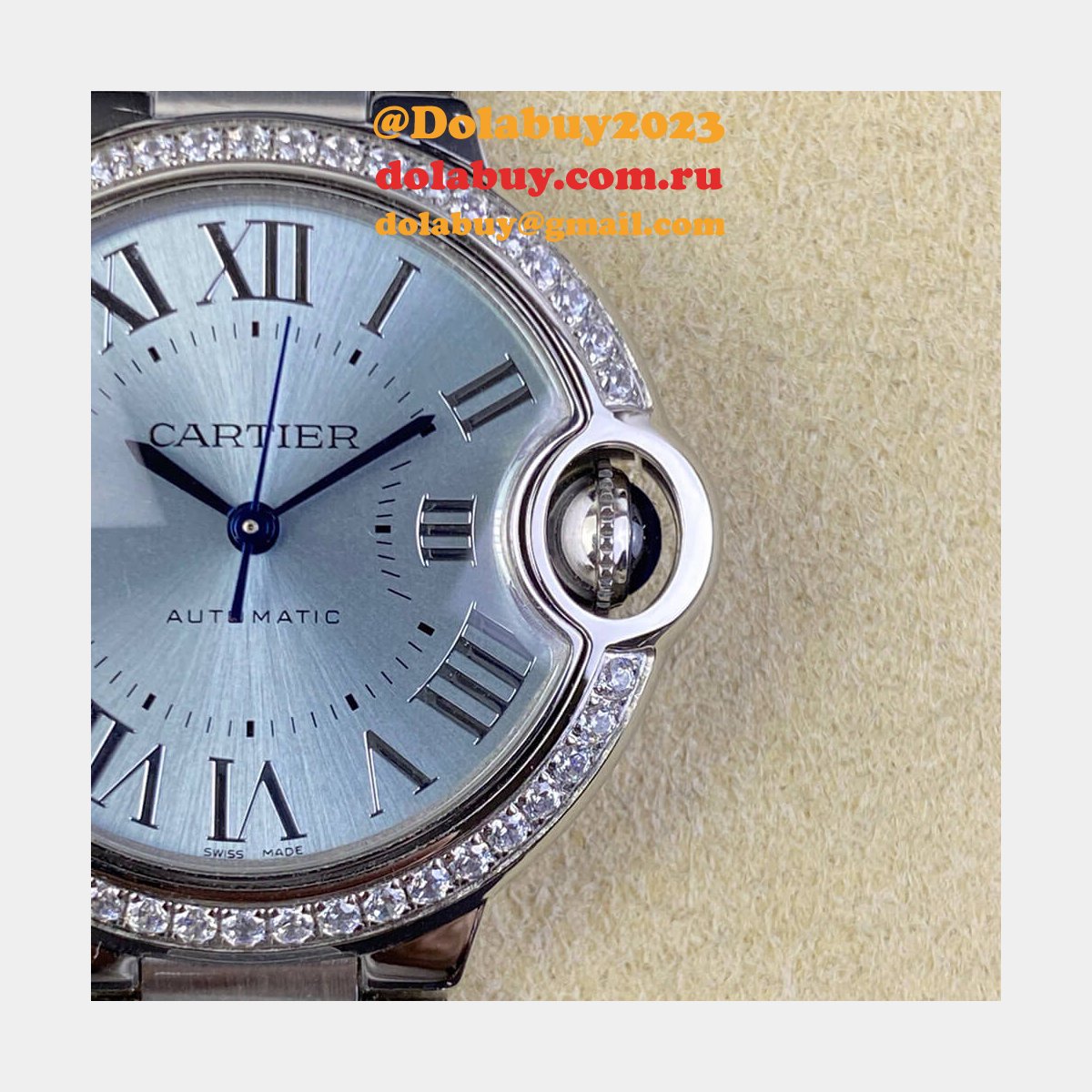 Cartier 33mm Ballon Bleu de Cartier watch