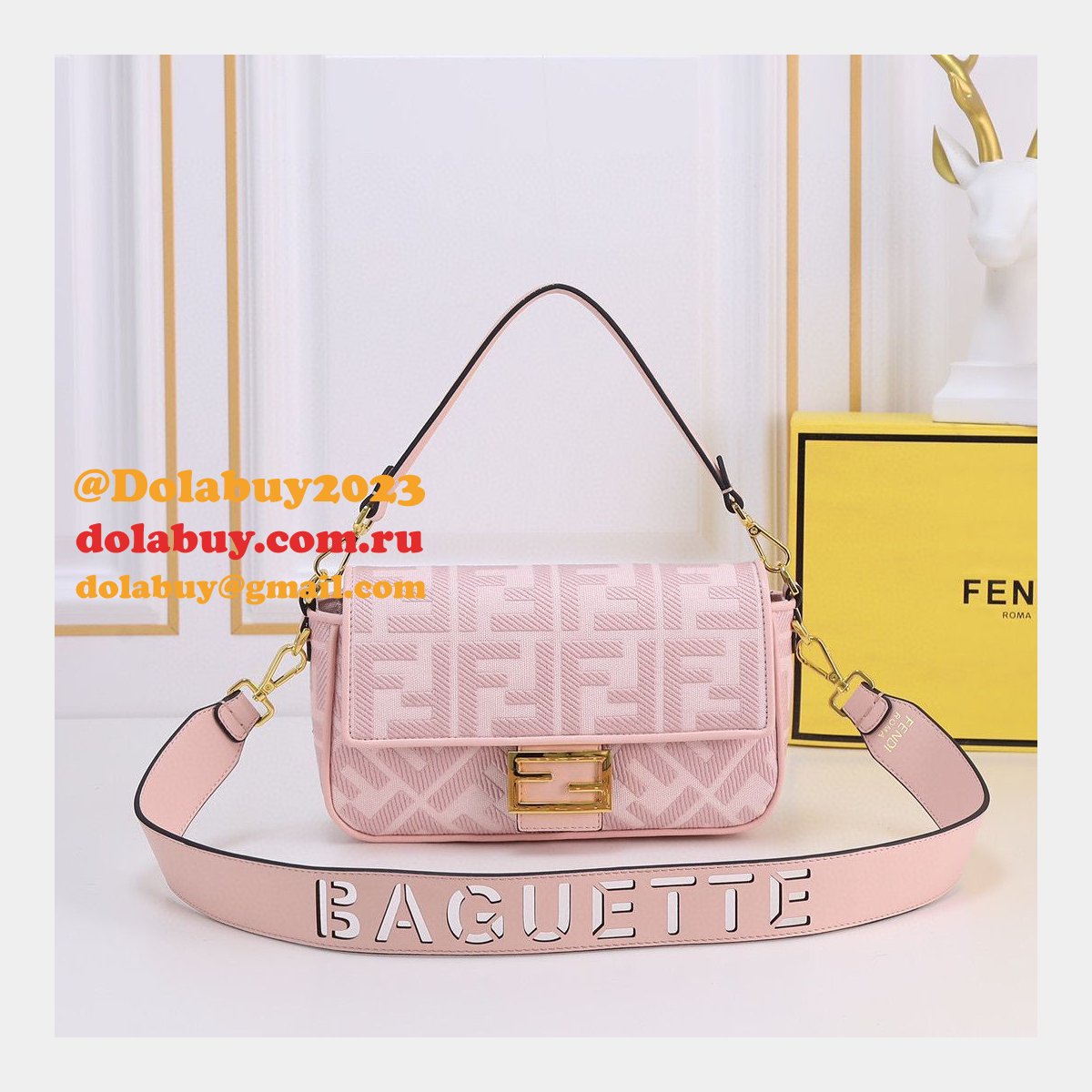FENDI BAGUETTE LUXURY REPLICAD BAG