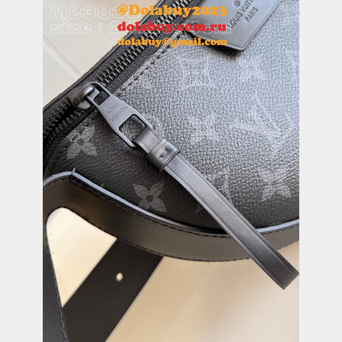 LV Moon Crossbody Monogram Eclipse M23835/M23838 Men Replicas Louis Vuitton Bag