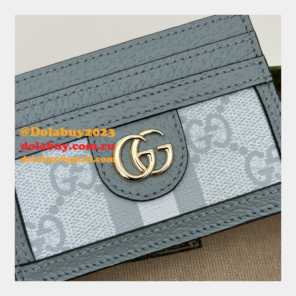 GG Supreme Ophidia Duplicate Card Case 523159 Inspired Gucci Bag