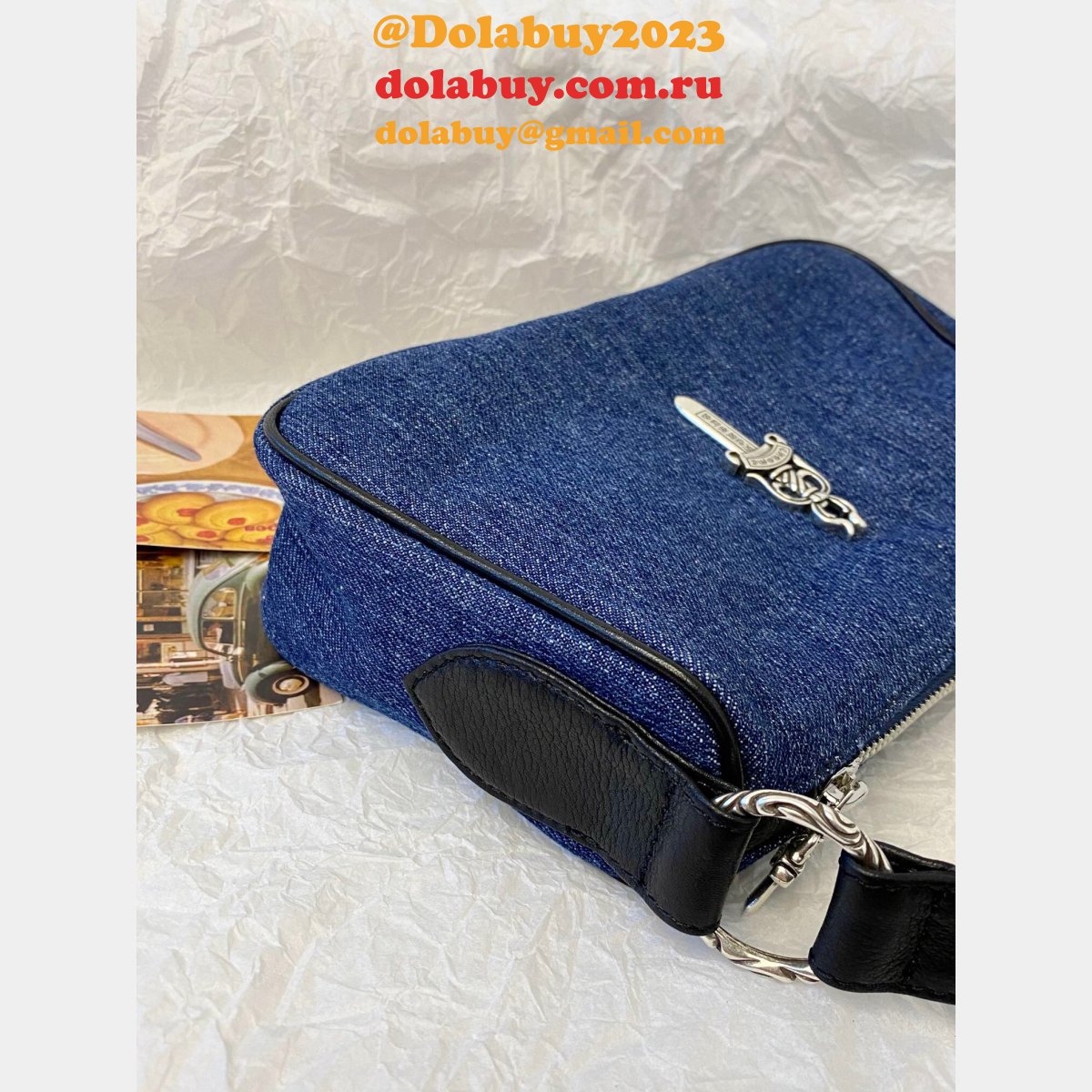 Best Chrome Hearts Replica Silver Hardware Chicken Nuggets Bag