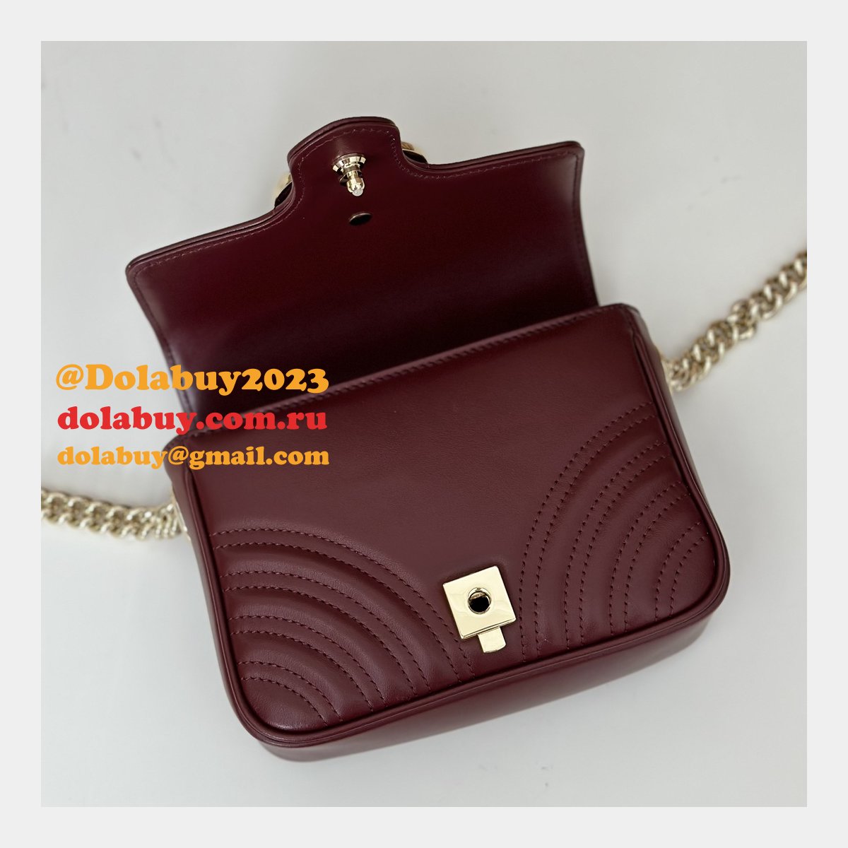 Best GG Marmont Gucci 811238 Top Handle Knockoff Bag