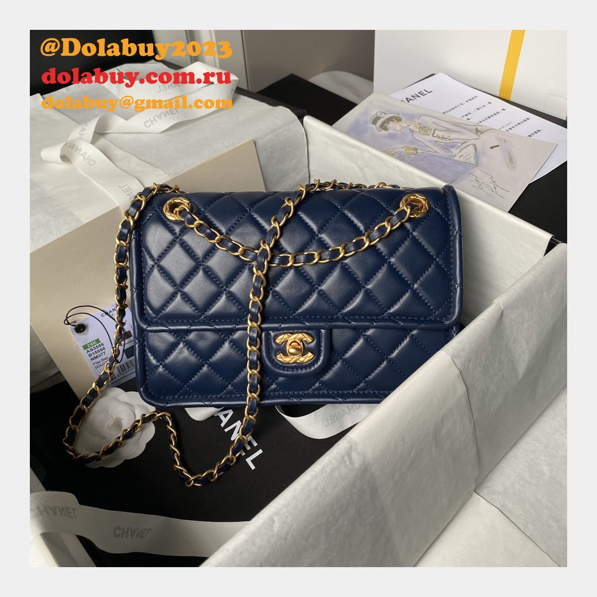 Where to Buy AS3586 A Knockoff Highly-rated Luxury Fashion Flap Bag