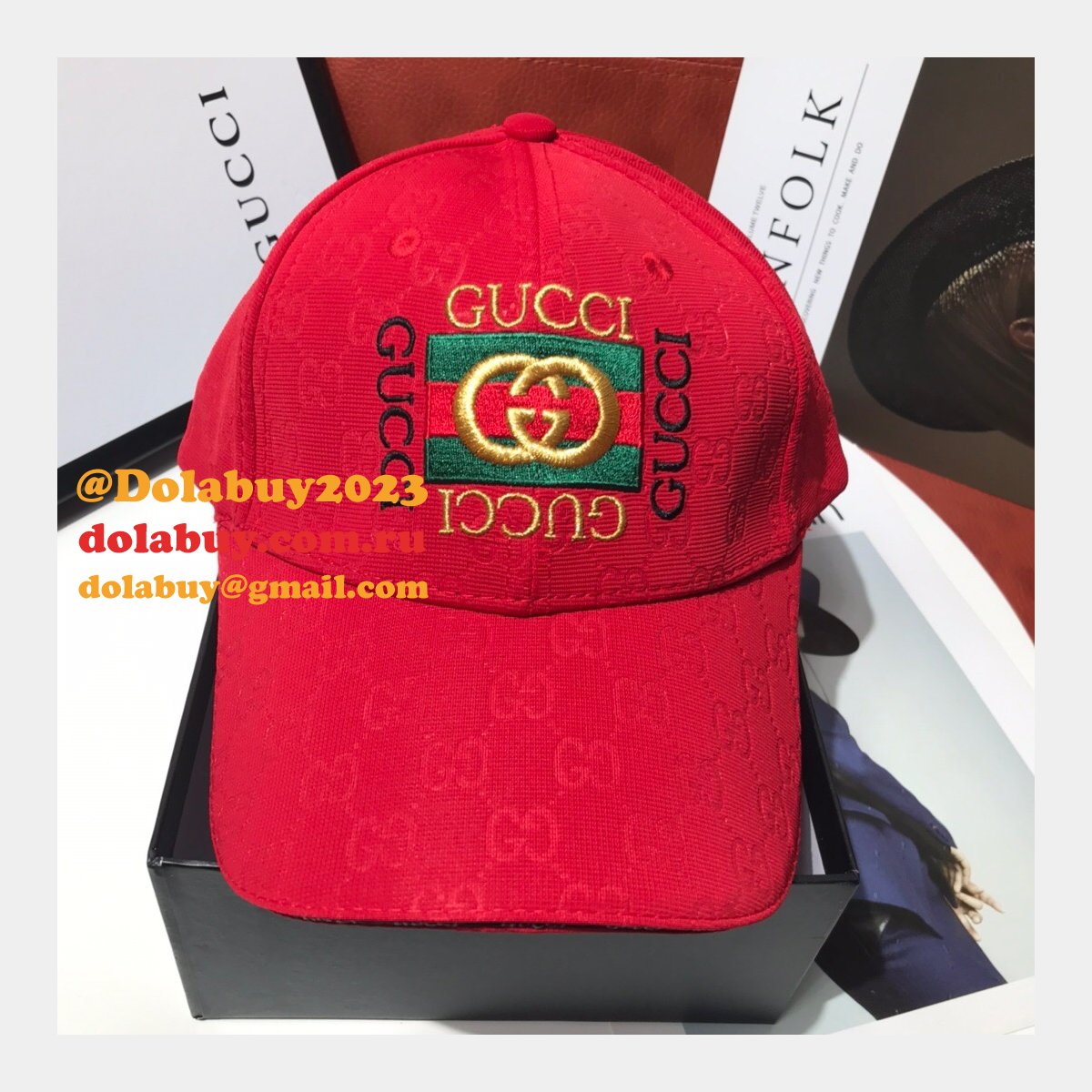 AAA+ Gucci Palace classic pattern simple embroidery logo hats