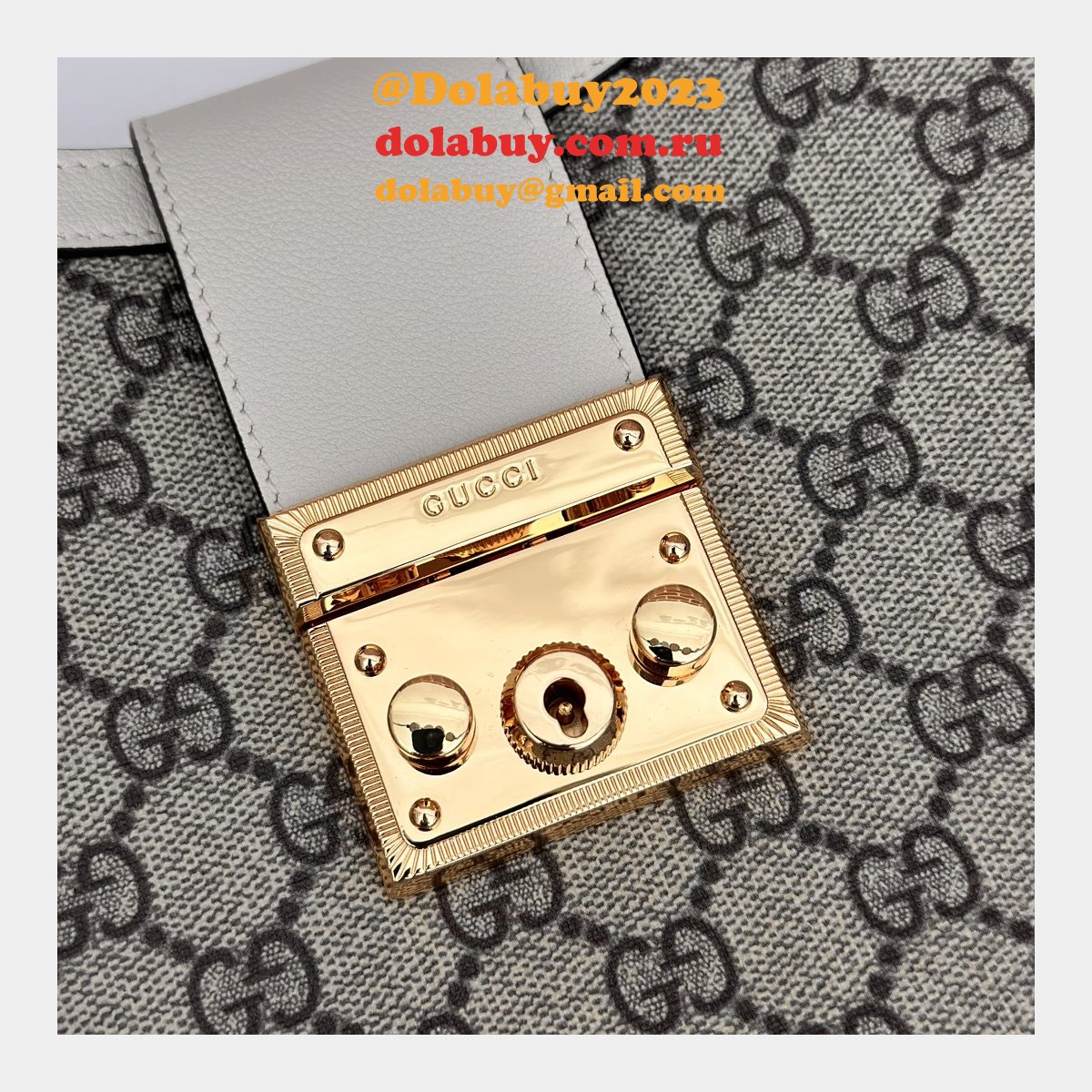 Chain Luxury Best 795113 Gucci Padlock GG Replicas Shoulder Bag